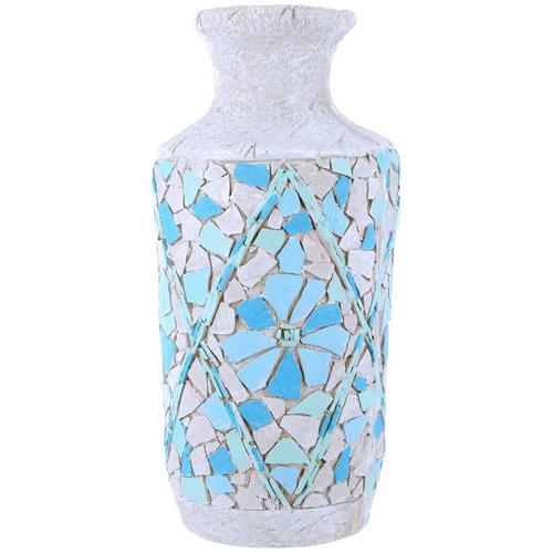18'' Mosaic Vase Decor