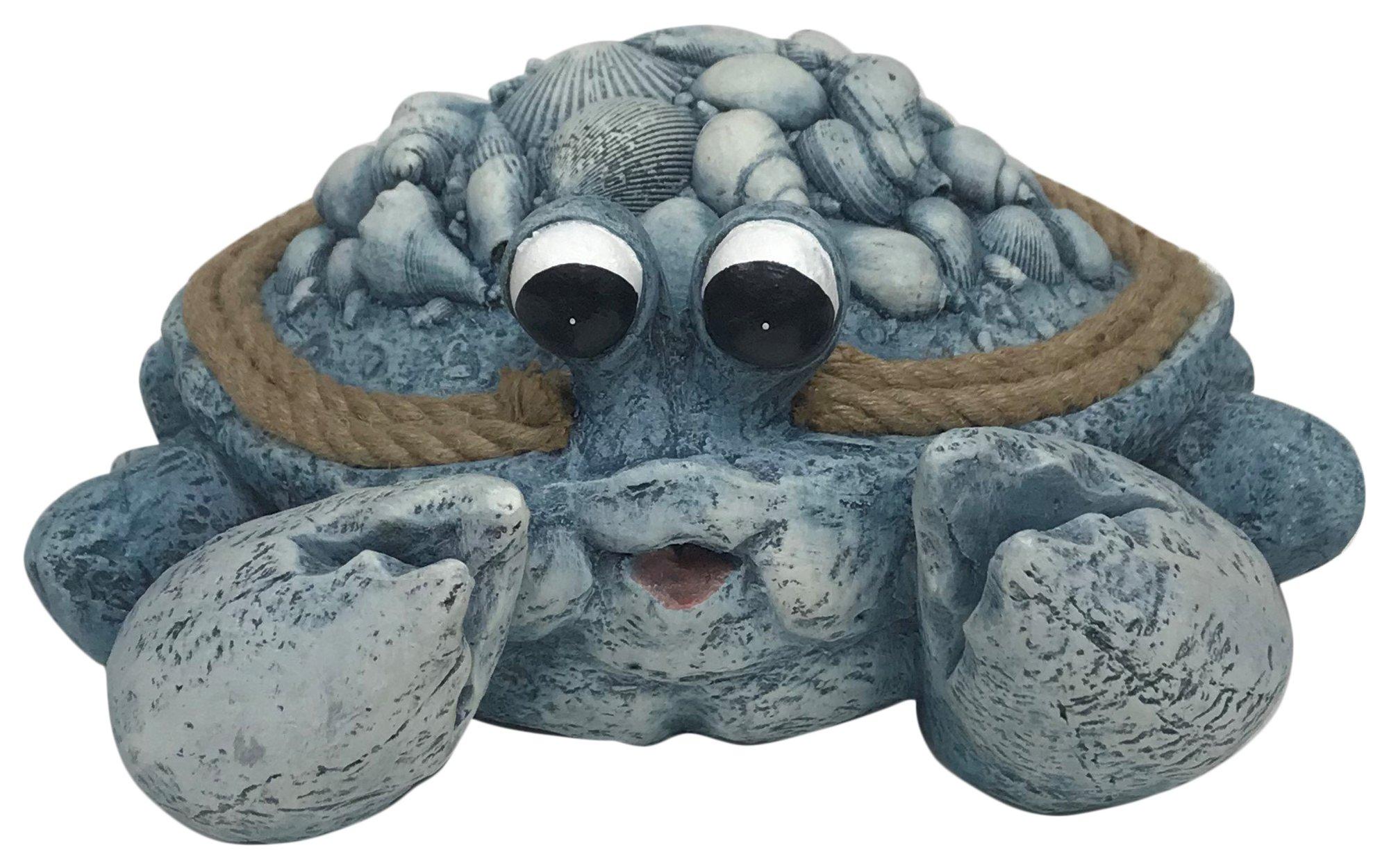 Fancy That Large Cement Crab Shell Figurine