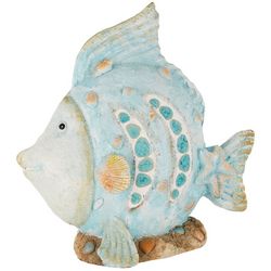 Fancy That Mosaic Tropical Fish Statue