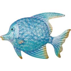 25.5x16.5 Blue Fish Wall Art
