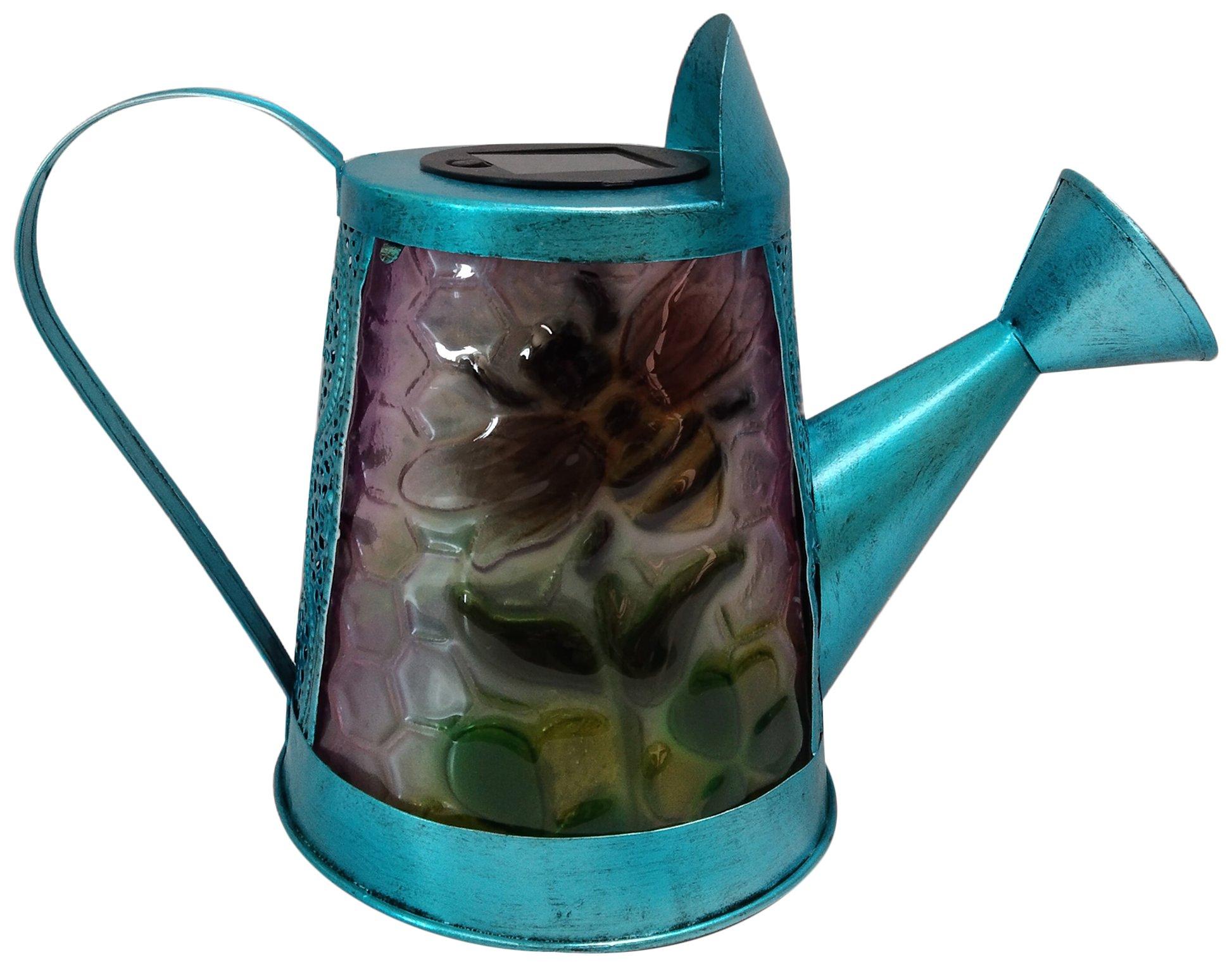 Coastal Home LED Watering Can Decor