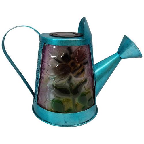 Coastal Home LED Watering Can Decor