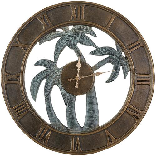 San Pacific Palm Tree Wall Clock