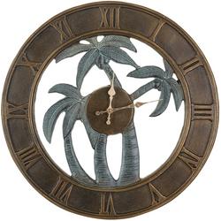 Palm Tree Wall Clock