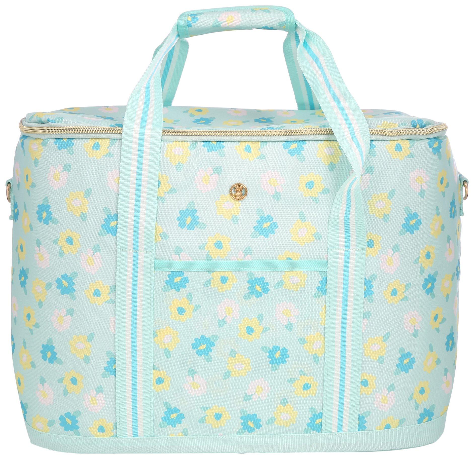 Simply Southern Floral Print Cooler Tote