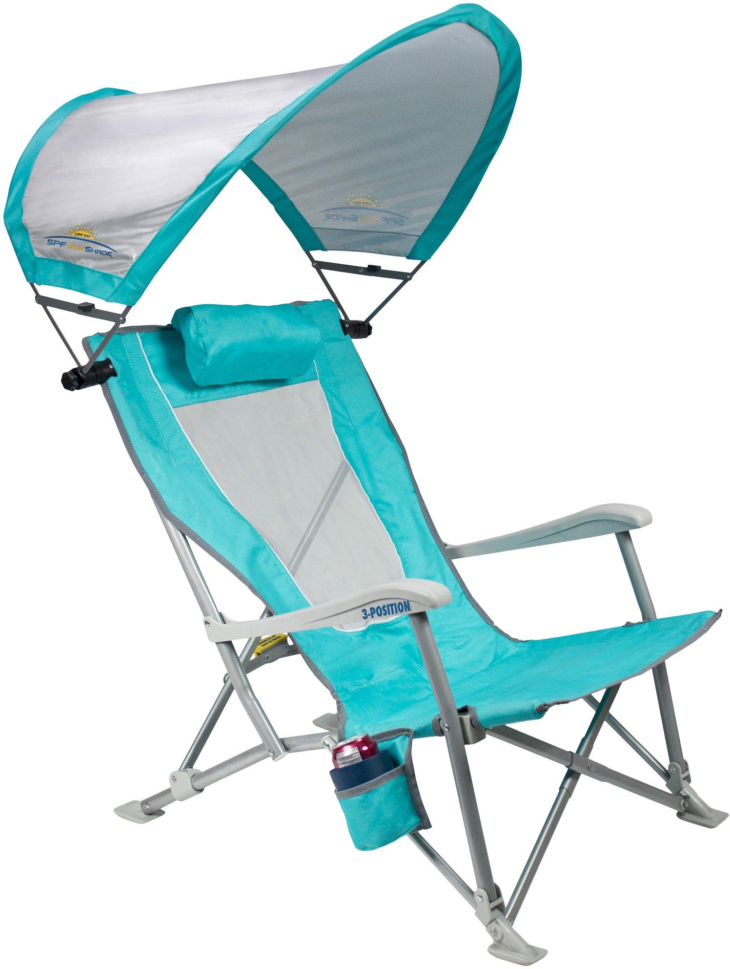 GCI Foldable Recliner Chair With Shade