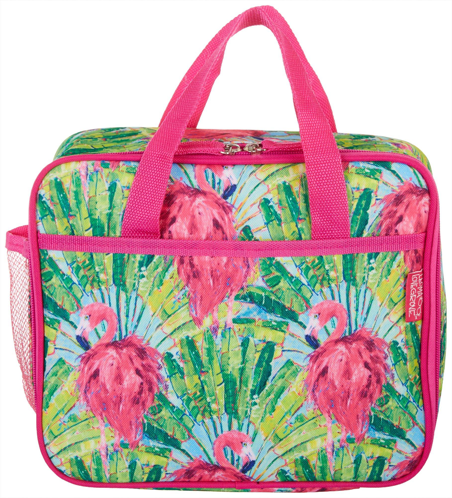 tropical insulated lunch tote