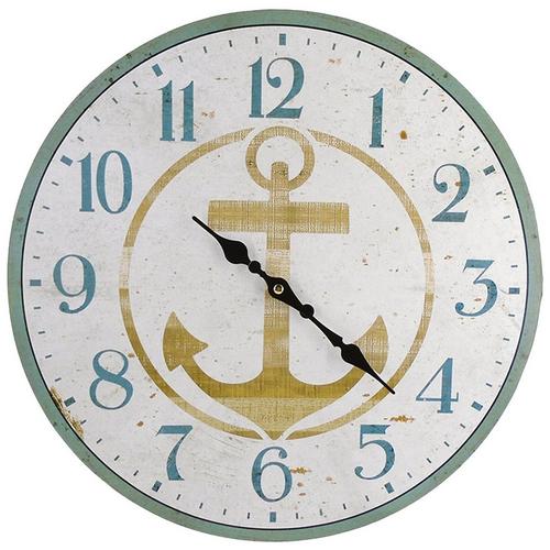 JD Yeatts Anchor Wall Clock