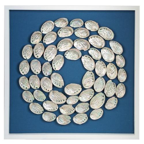 Fancy That Oyster Shell Framed Wall Decor