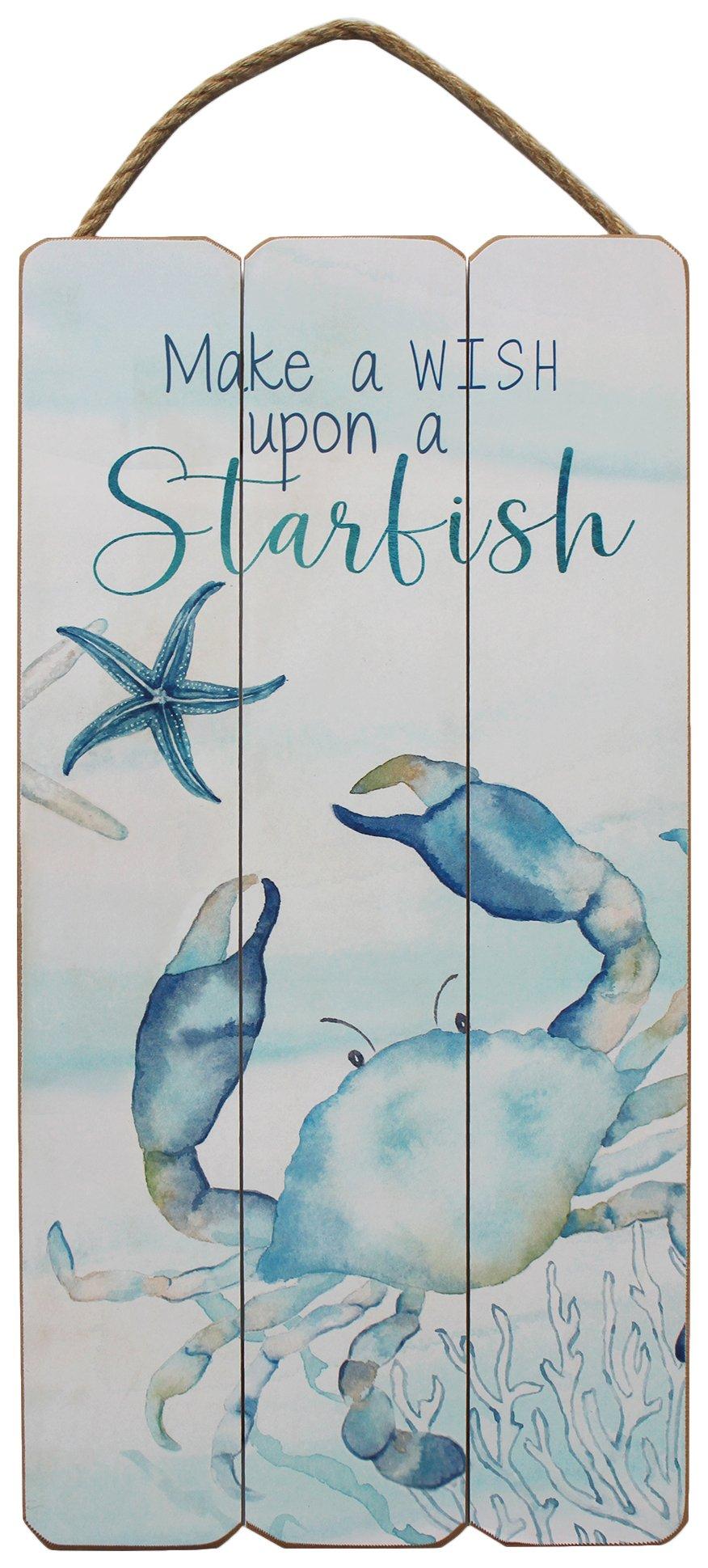 Fancy That Make a Wish Upon a Starfish Wall Decor