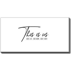 Streamline Art This Is Us Canvas Wall Art