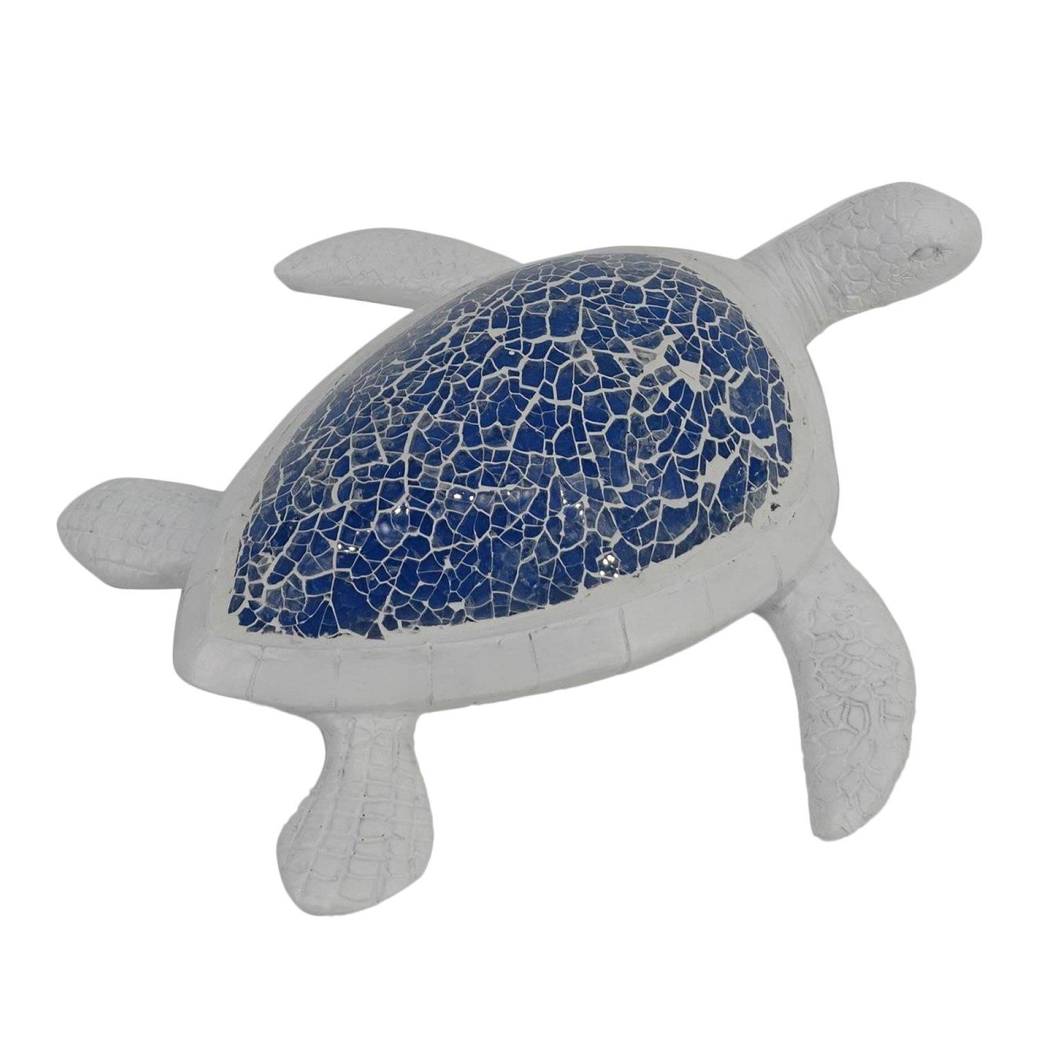 Fancy That Coastal Mosaic Sea Turtle Decor
