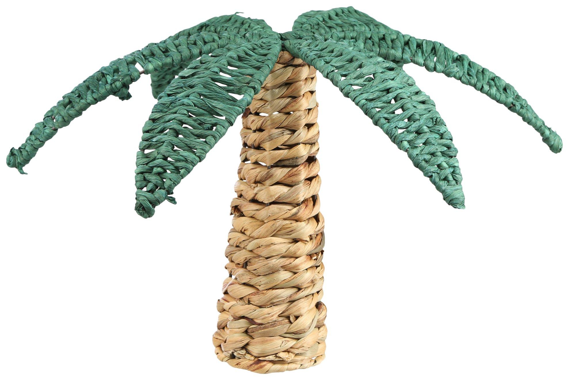 13in. Woven Wicker Palm Tree Decor
