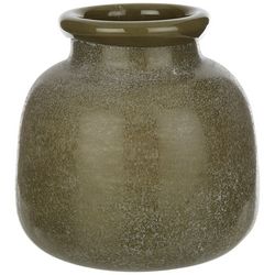 ELK Home 9in Round Frosted Vase