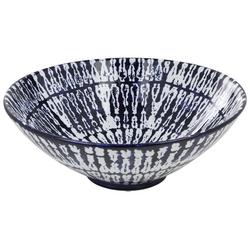 14.5in TieDye Decorative Bowl