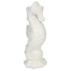 14in Ceramic Seahorse Statue