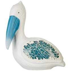 Coastal Home Mosaic Resin Pelican Figurine