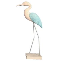 Medium Egret Statue With Base