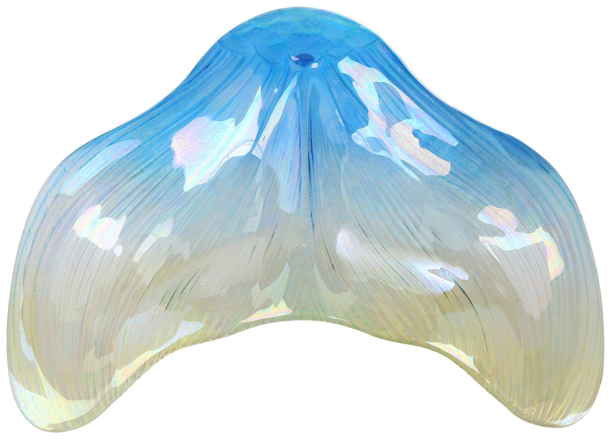 Fancy That 12x16 Glass Mermaid Tail Serving Platter