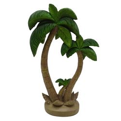 Coastal Home 12in Resin Palm Tree Figurine