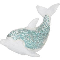 Resin Dolphin Mosaic Figurine
