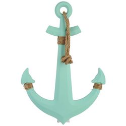 Fancy That Hanging Striped Beach Anchor Decor