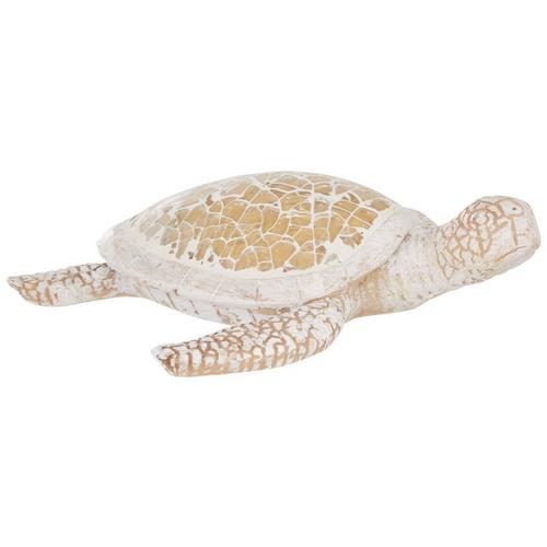 Fancy That Sea Turtle With Mosaic Shell Wall