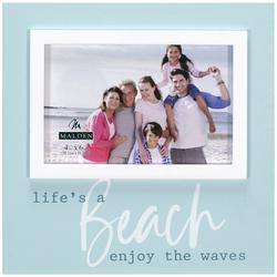 4'' x 6'' Life's A Beach Enjoy The Waves Photo Frame