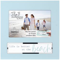 Malden 4'' x 6'' Life Is Better At The Beach Photo Frame