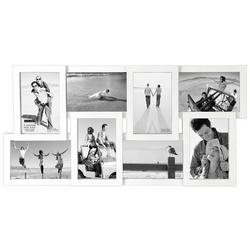 8 Opening White Collage Wall Frame
