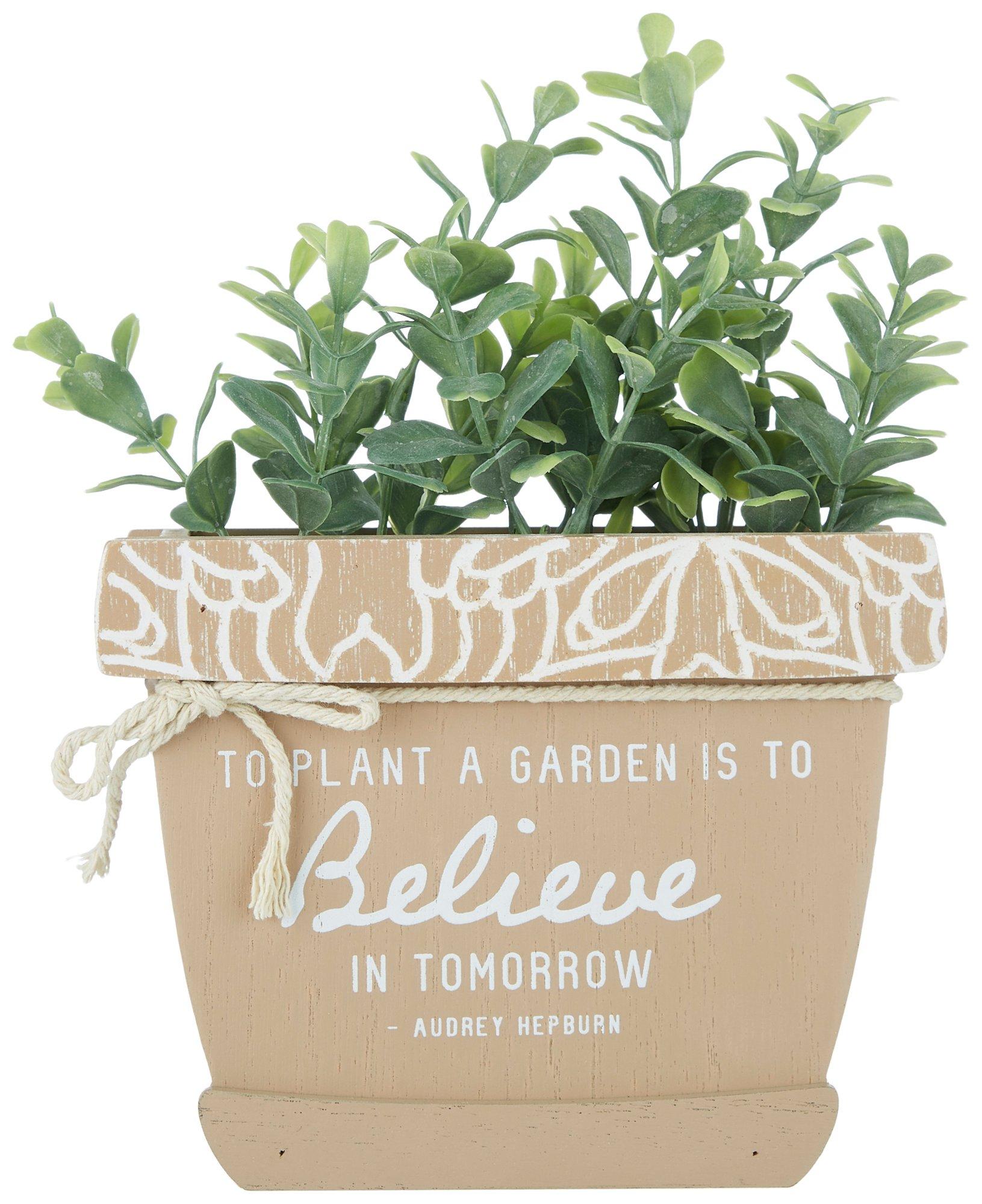 Youngs 6x8 Flower Pot Bloom Sign