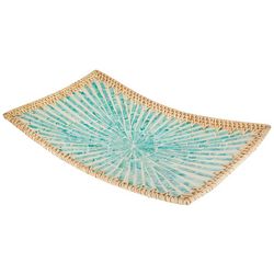 Young's 10x16 Wicker Serving Tray