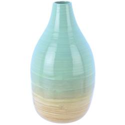 11in Split Color Bamboo Vase