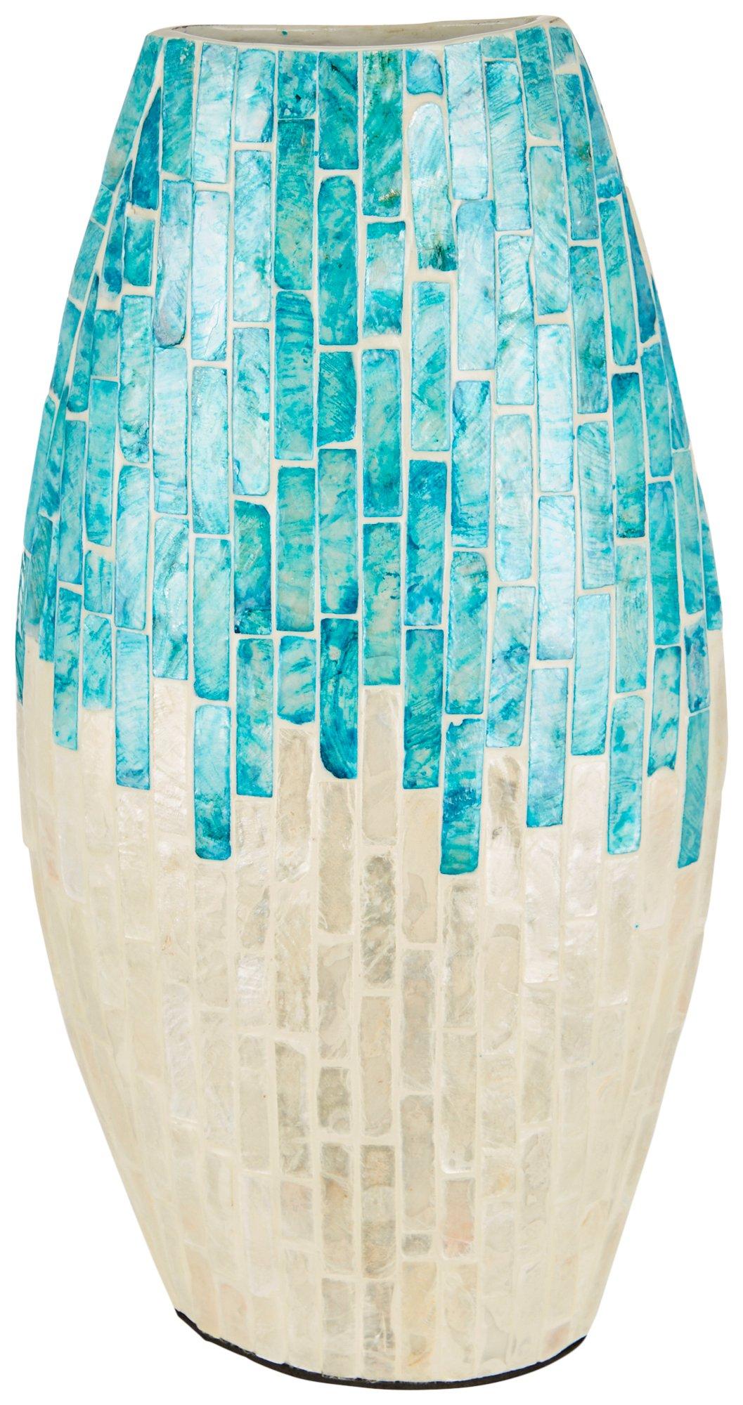 Young's 12in. Mosaic Vase
