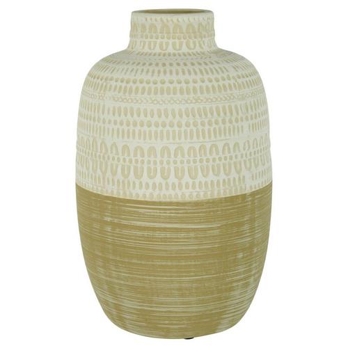Sagebrook Home 10in Textured Vase