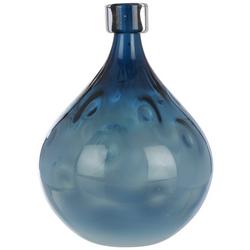 11'' Dimpled Glass Vase