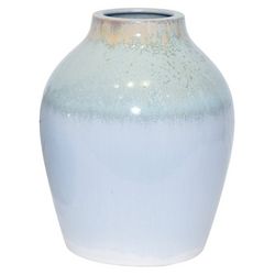 Sagebrook Home 11'' Painted Ceramic Vase