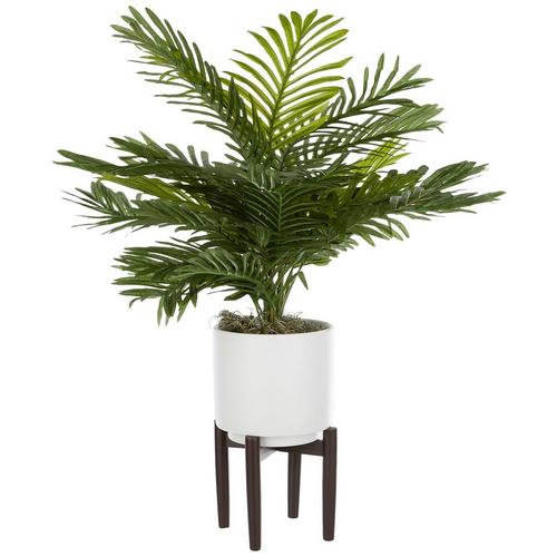28in Palm Potted Decor