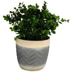 9.5in Eucalyptus Potted Decor
