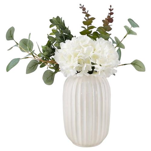 Siena Floral 17.5in Bouquet With Vase Decor