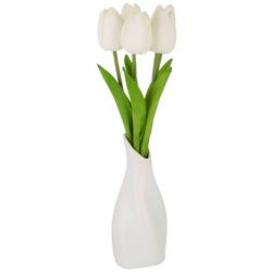 11'' Easter Tulips Plant Decor