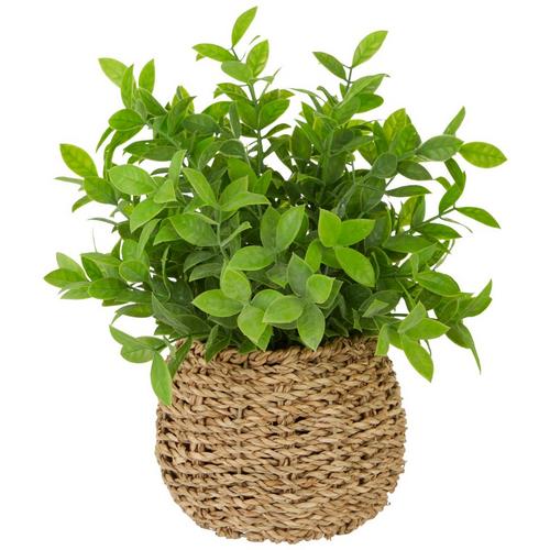 Flora Bunda Tea Leaf Basket Plant Decor