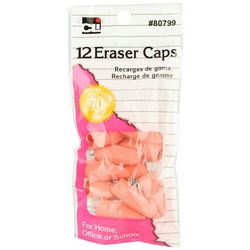 12ct Classic Eraser Caps