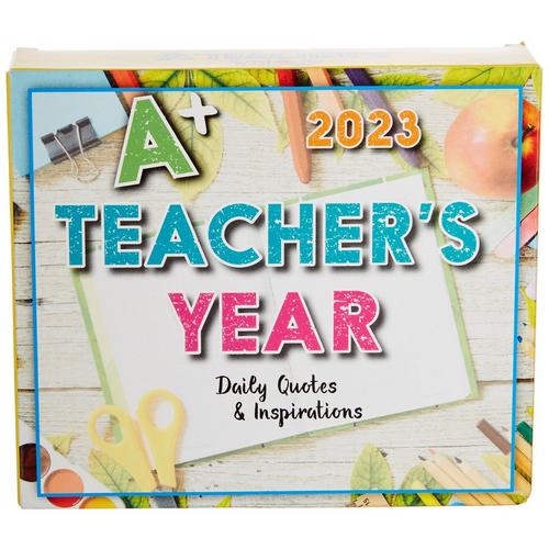 Sellers A+ 2023 Teachers Year Daily Quotes &