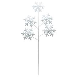 27'' Metal Snowflake Pick Decor