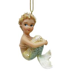 Sitting Mermaid Ornament