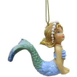 Mermaid with Blue Tail Ornament