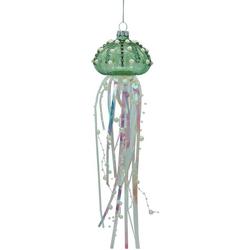 13 In. Glass Jellyfish Tree Ornament