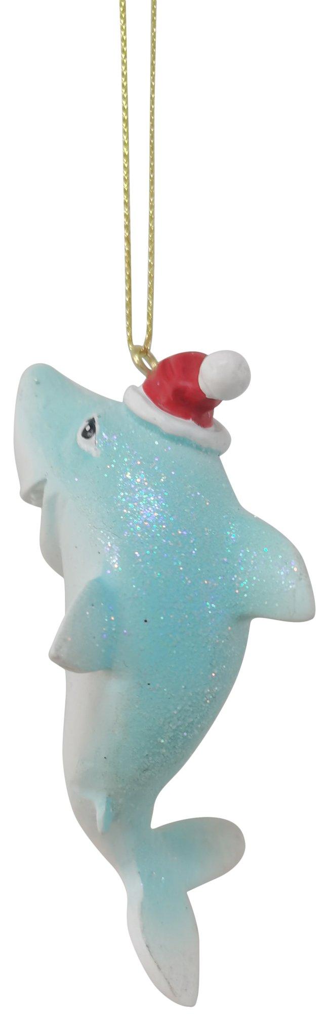Brighten The Season 4 In. Holiday Shark Tree
