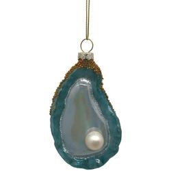 3.75 In. Pearl Clam Holiday Ornament